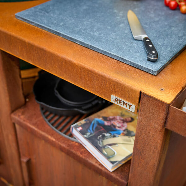 Rb73 bbquar outdoor kitchen trolley detail 10