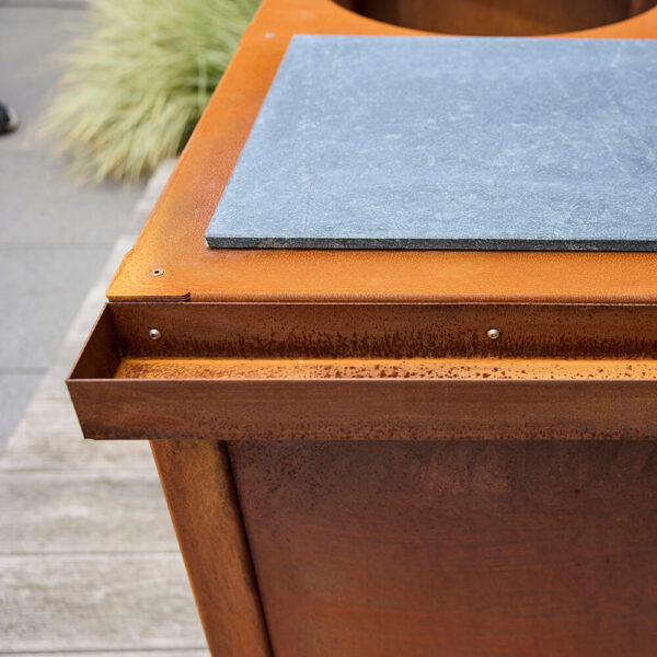Rb73 bbquar outdoor kitchen trolley detail 3