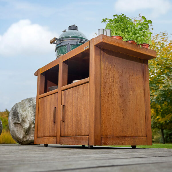 Rb73 bbquar outdoor kitchen trolley detail 9