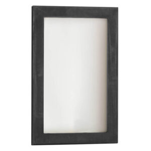 Quaruba XXL Glazed Side Panel - Black Painted Stainless Steel