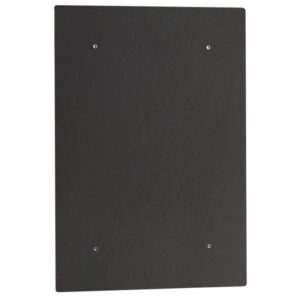 Quaruba XXL Heat Shield - Black Painted Stainless Steel