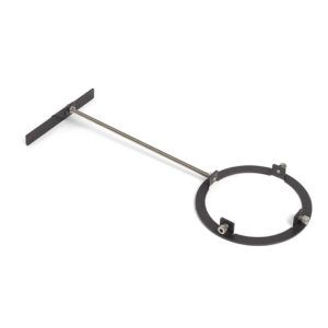 6" Adjustable Wall Bracket - Black Painted Stainless Steel