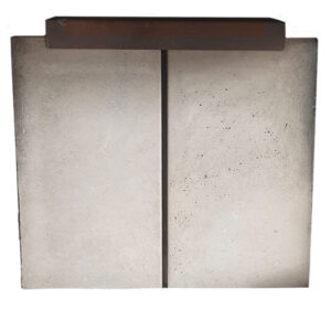 Quaruba L Concrete Side Brick Set