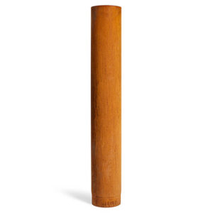 6" 1m Flue Pipe - Rusted CorTen Steel
