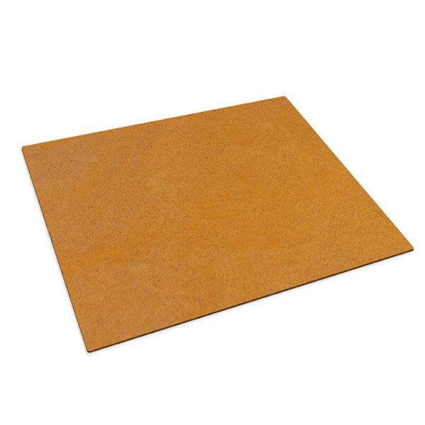 Rb73 rusted corten steel 74cm floor plate