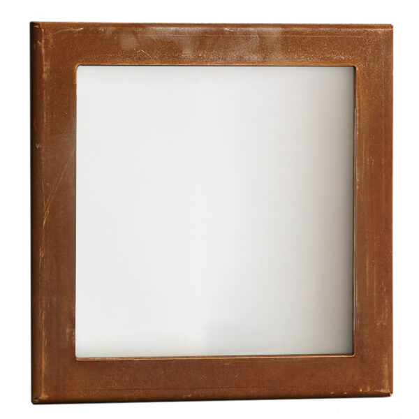 Rb73 rusted corten steel quaruba l glazed panel