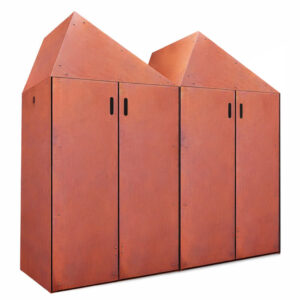 Sheddak Logstore - 2 Units With Doors