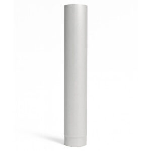 6" 1m Flue Pipe - Stainless Steel (Silver)
