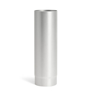 6" 50cm Flue Pipe - Stainless Steel (Silver)