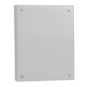 Quaruba XL Solid Side Panel - Stainless Steel (Silver)