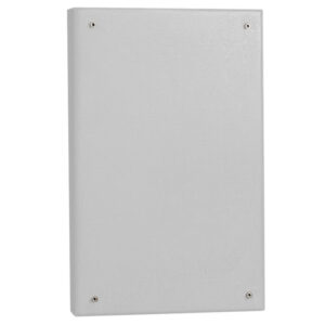 Quaruba XXL Solid Side Panel - Stainless Steel (Silver)