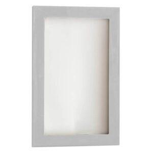 Quaruba XXL Glazed Side Panel - Stainless Steel (Silver)