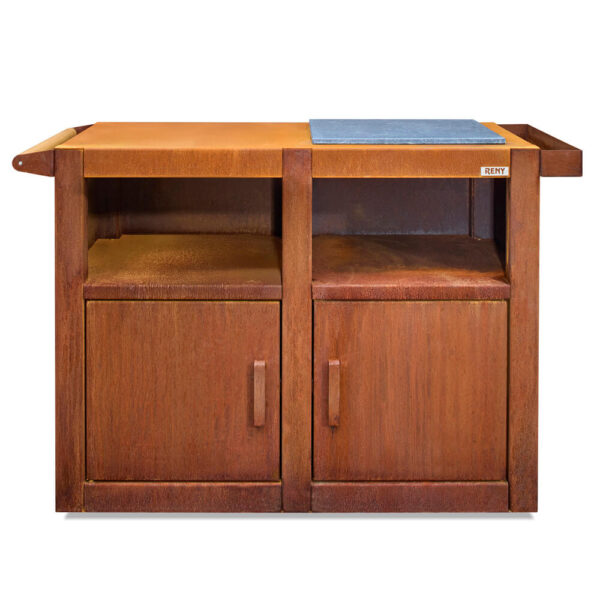 Rb73 bbquar outdoor kitchen trolley 1b